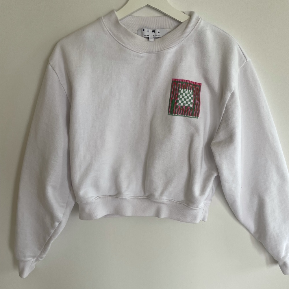 Proenza Schouler Crewneck cropped sweater size M